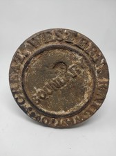 RARE Early Antique (1835-1880) Great Western Railway Cast Iron Boundary Marker