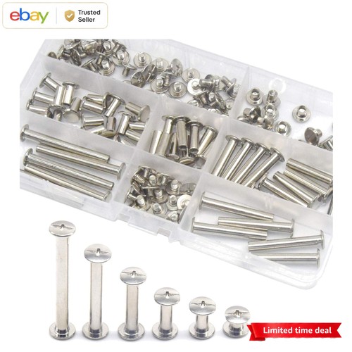 Silvery chicago screws kit - silvery,