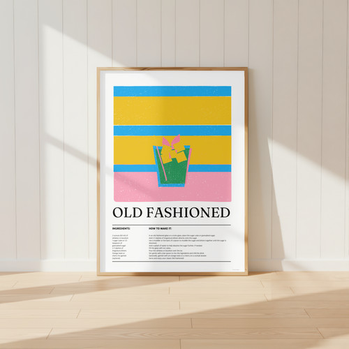 Old fashioned colourful - fashioned,