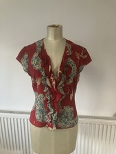 Kenzo red silk with Japanese