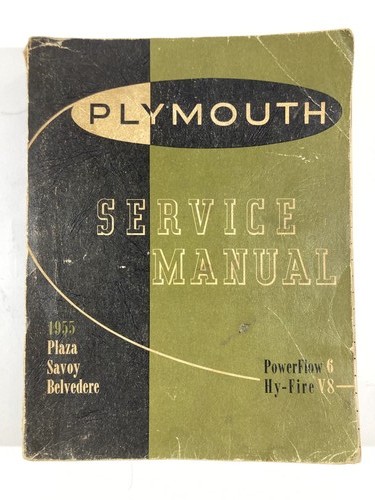 1955 plymouth service - 1955,