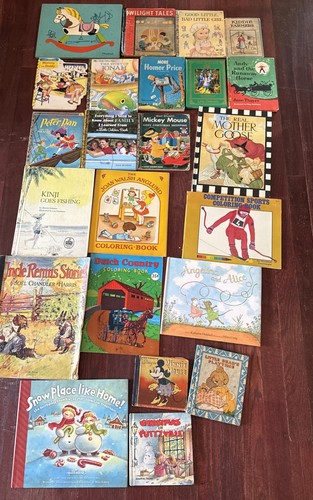Vintage children book lot - vintage,