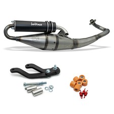Exhaust system LeoVince HAND MADE TT Black Edition complete system, aluminum