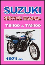 SUZUKI Workshop Manual TS400