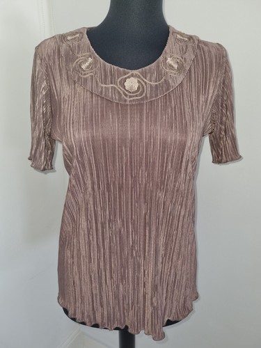 Blouse medium womens - medium, brown