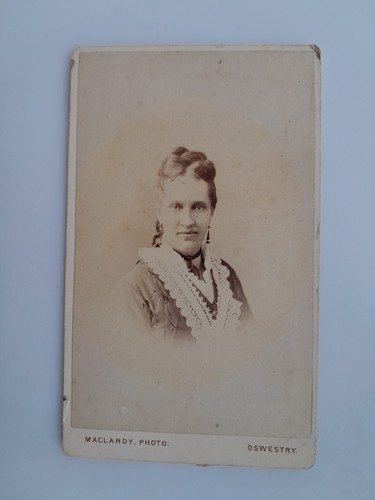 Cdv lady hairstyle maclardy - cdv:,