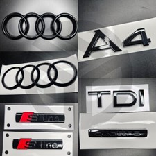 Audi A4 B8 2009-16 Gloss Black