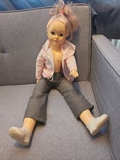 Uneeda Large App 80cm Doll Wispy Walker? Life-Size Doll Needs a bit Attention