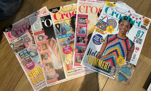 Crochet magazine bundle 5 - bundle, x