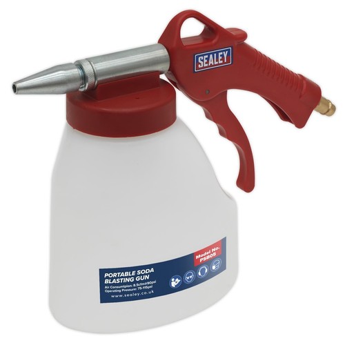 Sealey portable soda blasting - sealey,