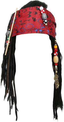 Pirates wigs bandana dreadlock - pirates,