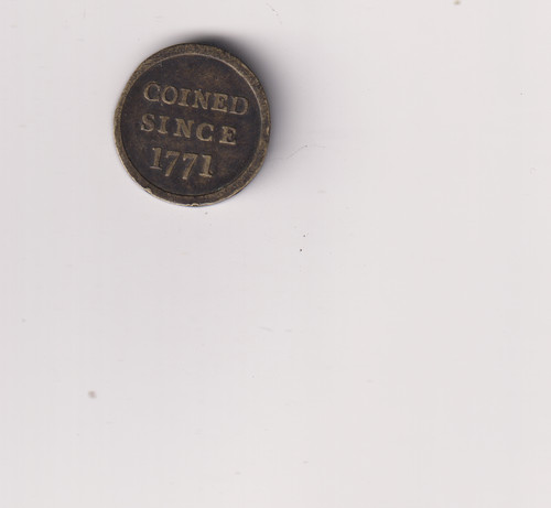 1771 coin weight one guinea - 1771,