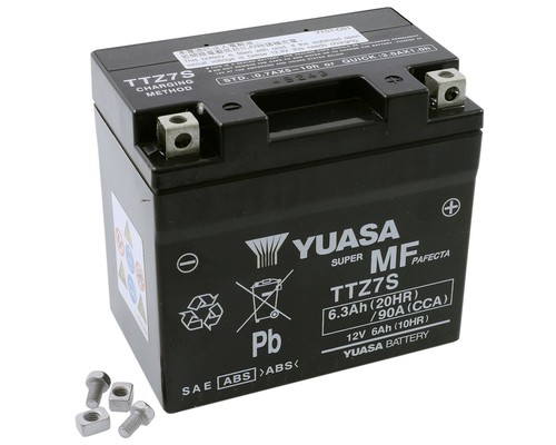 Battery yuasa ttz7s - battery,