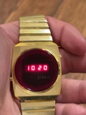 BENRUS LED Watch From The 70s