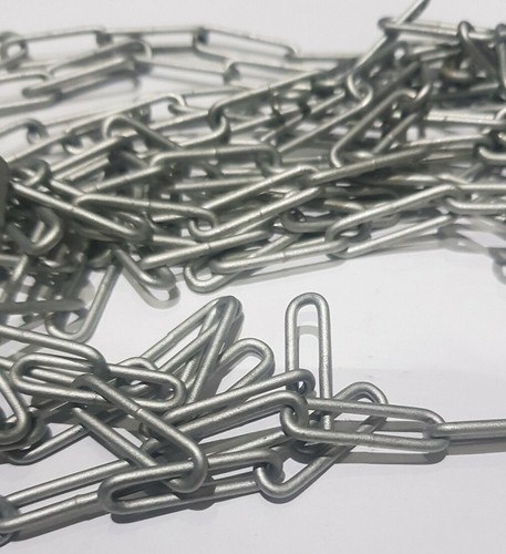 2mm 22mm galvanised link - galvanised,