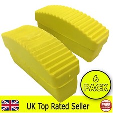 PACK OF 6 - 84MM X 22MM REPLACEMENT LADDER / STEP LADDER FEET