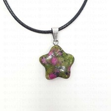Star necklace crystal - crystal, pendant