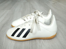 Adidas X Tango 18.4 In Indoor Football Trainers  Off White Size Infants 10/ 28