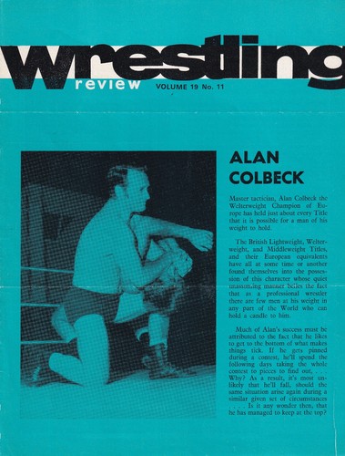 Wrestling review vol 11 - vol, no.11