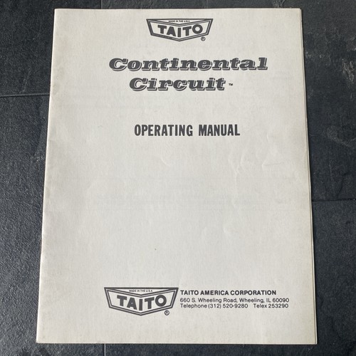Taito continental circuit - continental,
