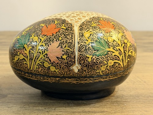 Antique hand painted papier - antique,