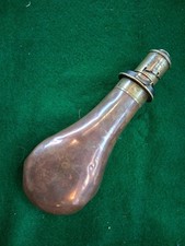 Sykes Patent Powder flask 3-5 Drams Large Bore Punt Guns Hunting Black powder