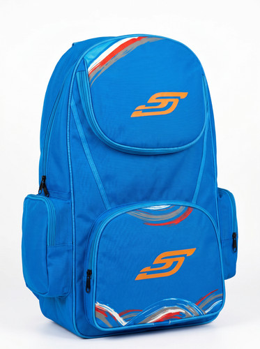 Blue sports backpack - blue,