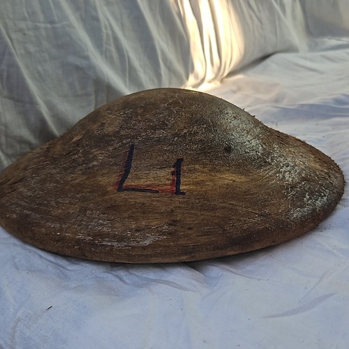 Wooden hat block millinery - ,