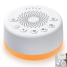 Easy sleep Sound Machine White Noise Baby Adults Kids Sleeping Night Light, Cord