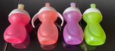 X4 Munchkin Baby Toddler Drinking Training Click Lock Chew Proof Sippy Cup 296ml