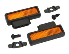Shimano SM-PD65 Pedal Reflector Pair Genuine Set Cycling Spares Orange Bicycle