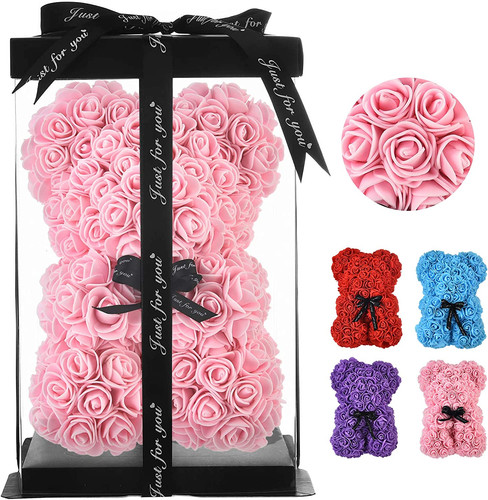 Rose bear teddy - rose, ,rose