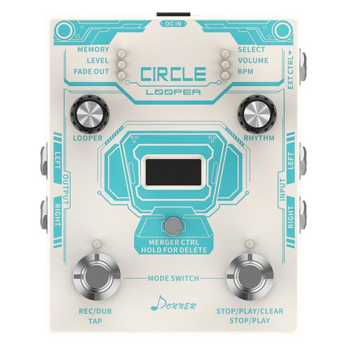 Donner circle looper pedal - donner,