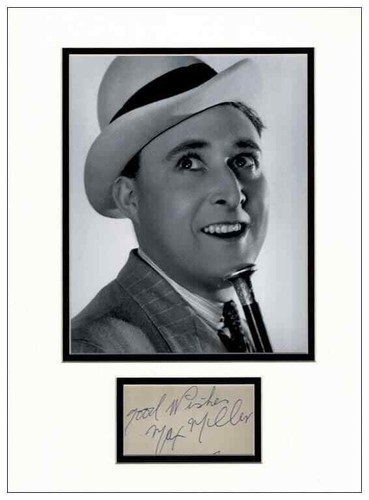 Max miller autograph signed - max,
