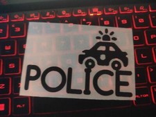 Police Patrol Vinyl Sticker |