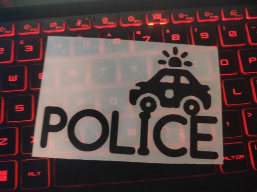 Police patrol vinyl - police,