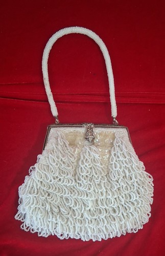 Vintage art deco beaded - art,