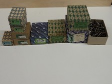 Vintage Gauge 7,8,12 etc slotted wood screws GKN  suitable furniture restoration