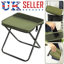 Folding Backpack Stool Outdoor Fishing Camping Picnic Travel Beach Slacker Chair