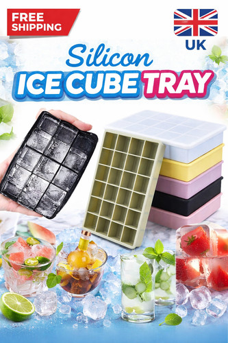 Large ice cube - ice, square