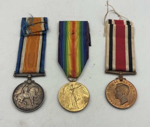 Ww1 medals pair - ww1,