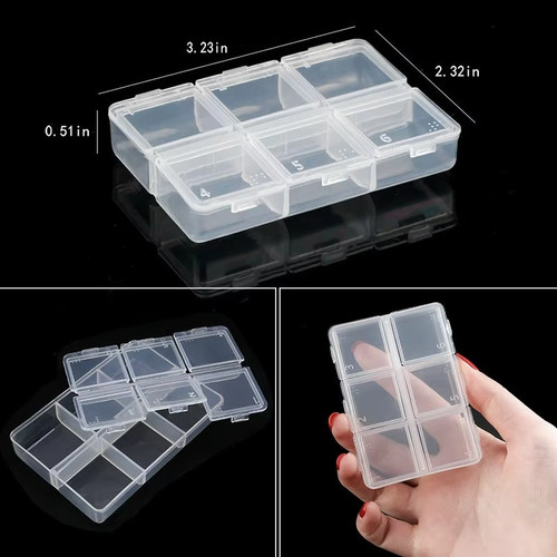 Transparent storage box - transparent,