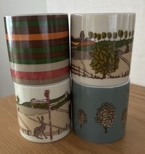 Joules Set Of 4 X Ceramic Egg