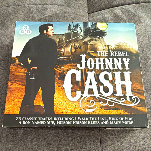 Johnny cash the rebel 3cd - johnny,