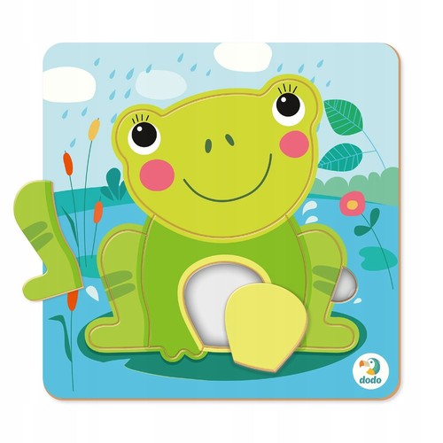 Dodo mini frog - frog, wooden