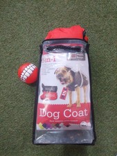 Danish Design 2-in-1 Dog Coat Waterproof & Removable Fleece Inner Orange 40cm 