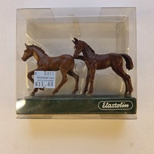 Elastolin By Preiser Two Young