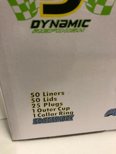 Refinish paint cup system - refinish,