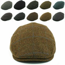 FLAT Cap 100% Wool Mens
