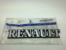 Renault Clio Espace 1 2 Badge Boot Rear Tailgate Lid Genuine Metal 6025007415